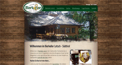 Desktop Screenshot of bierkeller-latsch.com